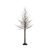 Nearly Natural 6' Pre Lit Artificial Twig Tree With 480 Warm White Led Lights In Brown