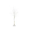 Nearly Natural 5ft. Pre-lit Artificial White Birch Tree With 240 Warm White Led Lights In White