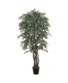 Nearly Natural 6' Smilax Faux Silk Tree In Green