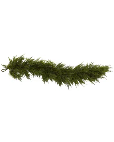 Nearly Natural 60in Cedar Garland In Green