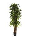 Nearly Natural 6.5ft Dracaena Tree