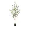 Nearly Natural 6.5ft. Minimalist Citrus Artificial Tree In Green