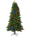 Nearly Natural 6.5ft. Montana Mountain Fir Artificial Christmas Tree In Green