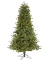 Nearly Natural 6.5ft. New Hampshire Spruce Artificial Christmas Tree In Green
