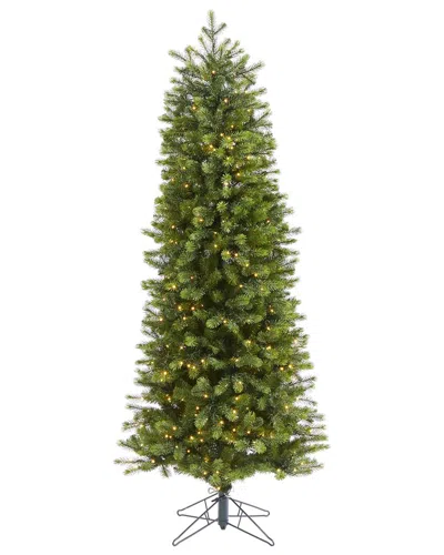 NEARLY NATURAL NEARLY NATURAL 6.5FT. SLIM COLORADO MOUNTAIN SPRUCE ARTIFICIAL CHRISTMAS TREE
