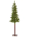 Nearly Natural 6ft. Alaskan Alpine Artificial Christmas Tree In Green