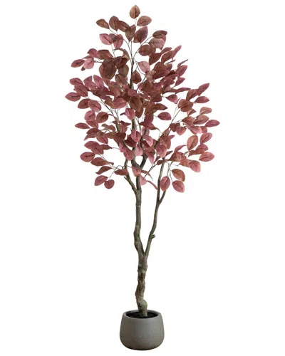 Nearly Natural 6ft. Artificial Autumn Dogwood Fall Tree In Decora