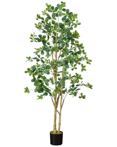 Nearly Natural 6ft Artificial Black Olive Tree In Green