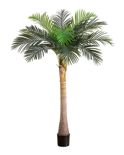 Nearly Natural 6ft Artificial Coconut Palm Tree In Green