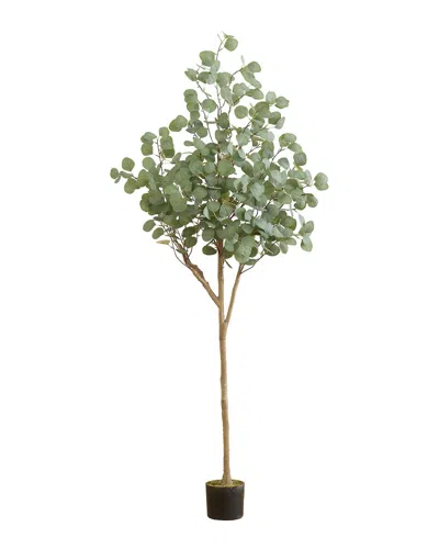 Nearly Natural 6ft Artificial Eucalyptus Tree In Green