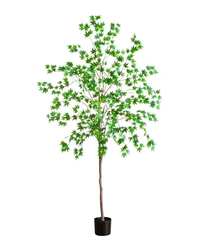 Nearly Natural 6ft Artificial Maple Tree In Green