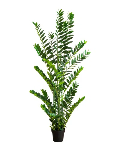 Nearly Natural 6ft Artificial Zamioculcas Plant In Green