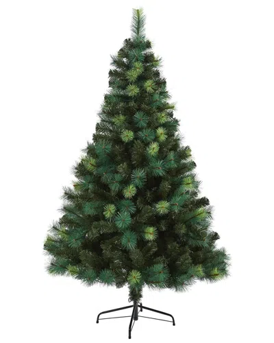 NEARLY NATURAL NEARLY NATURAL 6FT. ASSORTED GREEN SCOTCH PINE ARTIFICIAL CHRISTMAS TREE