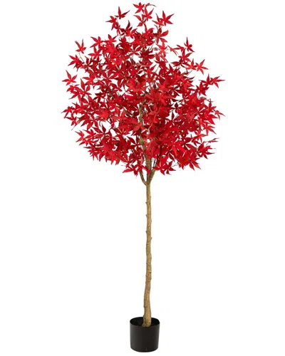 Nearly Natural 6ft. Autumn Maple Artificial Fall Tree In Multi