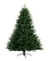 Nearly Natural 6ft. Pre-lit Artificial Edmonton Fir Light Show Memory Shape Christmas Tree With Instant Connect Tec
