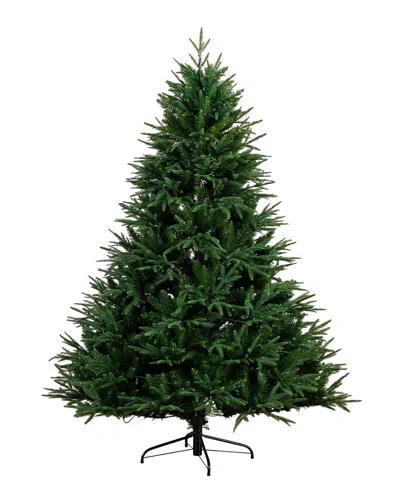Nearly Natural 6ft. Pre-lit Artificial Edmonton Fir Light Show Me