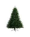 Nearly Natural 6ft. Pre-lit Artificial Edmonton Fir Light Show Memory Shape Christmas Tree With Instant Connect Tec In Green