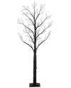 Nearly Natural 6ft. Pre-lit Artificial Halloween Twig Tree In Multi