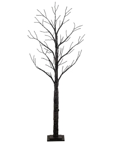 Nearly Natural 6ft. Pre-lit Artificial Halloween Twig Tree In Multi