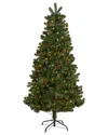 Nearly Natural 6ft. Rocky Mountain Spruce Artificial Christmas Tree In Green