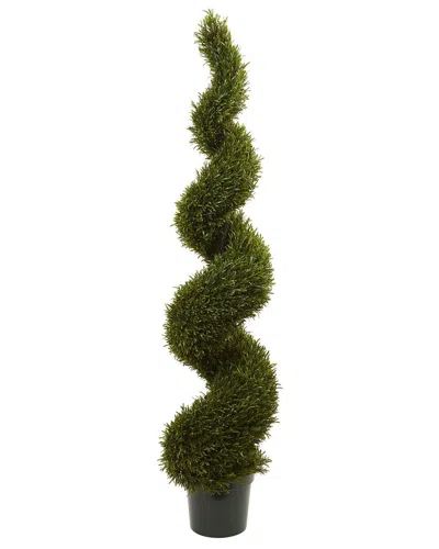 Nearly Natural 6ft Rosemary Spiral Tree In Green