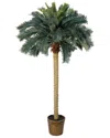 Nearly Natural 6ft Sago Palm Silk Tree In Green