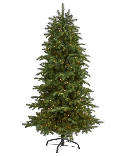 Nearly Natural 6ft. South Carolina Fir Artificial Christmas Tree In Green