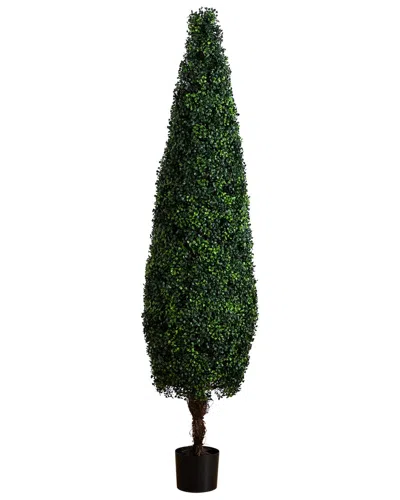 Nearly Natural 6ft. Uv Resistant Artificial Boxwood Topiary Cone