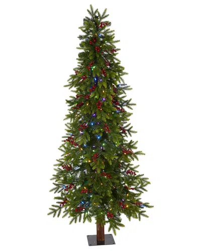 NEARLY NATURAL NEARLY NATURAL 6FT. VICTORIA FIR ARTIFICIAL CHRISTMAS TREE