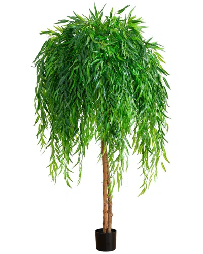 Nearly Natural 6ft. Willow Artificial Tree (real Touch)