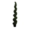 Nearly Natural 7' Uv Resistant Artificial Rosemary Spiral Topiary Tree (indoor/outdoor) In Green