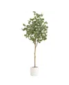 Nearly Natural Artificial Eucalyptus Tree In Green
