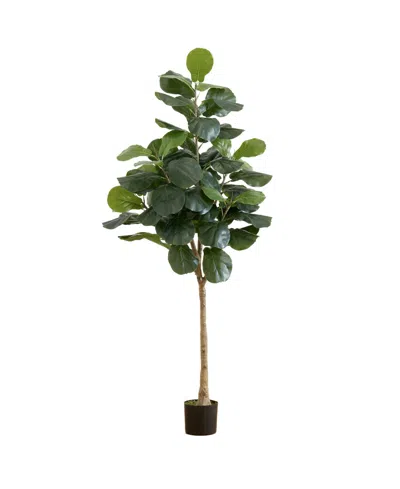 NEARLY NATURAL 72" ARTIFICIAL FIDDLE LEAF TREE