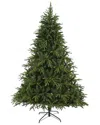 Nearly Natural 7.5ft. Colorado Mountain Fir Natural Look Artificial Christmas  Tree In Green