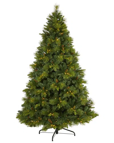 NEARLY NATURAL NEARLY NATURAL 7.5FT. NORTH CAROLINA MIXED PINE ARTIFICIAL CHRISTMAS TREE