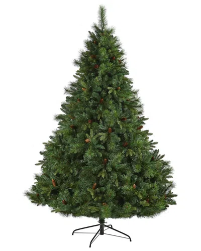 Nearly Natural 7.5ft. West Virginia Full Bodied Mixed Pine Artificial  Christmas Tree In Green