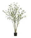 Nearly Natural 7ft Minimalist Citrus Artificial Tree In Green