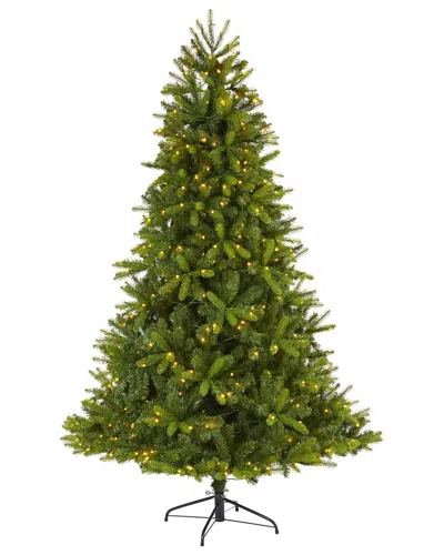Nearly Natural 7ft. New Haven Spruce Natural Look Artificial Christmas Tree In Green