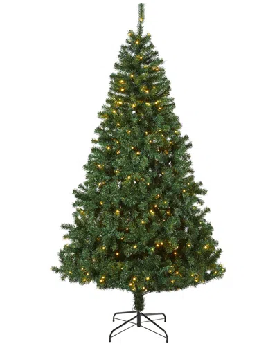 NEARLY NATURAL NEARLY NATURAL 7FT. NORTHERN TIP PINE ARTIFICIAL CHRISTMAS TREE WITH 350 CLEAR LED LIGHTS