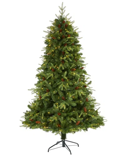 Nearly Natural 7ft. Wellington Spruce Natural Look Artificial Christmas Tree In Green