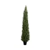 Nearly Natural 8' Uv Resistant Artificial Boxwood Topiary Tree (indoor/outdoor) In Green
