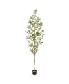 Nearly Natural 82in Olive Artificial Tree In Green