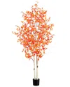 Nearly Natural 8ft. Autumn Birch Artificial Fall Tree