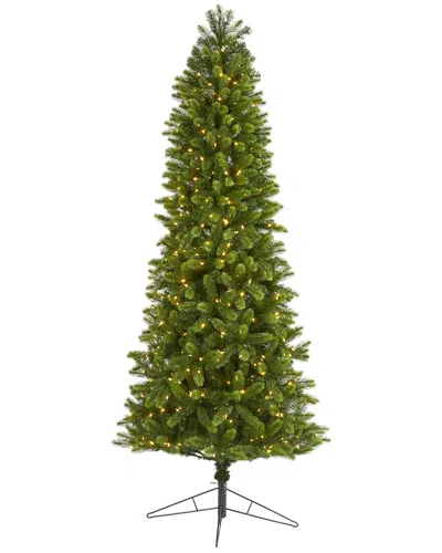 NEARLY NATURAL NEARLY NATURAL 8FT. SLIM VIRGINIA SPRUCE ARTIFICIAL CHRISTMAS TREE