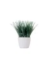Nearly Natural 9in Artificial Grass Plant With Decorative Planter In Green