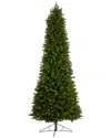 Nearly Natural 9.5ft. Slim Colorado Mountain Spruce Artificial Christmas Tree In Green