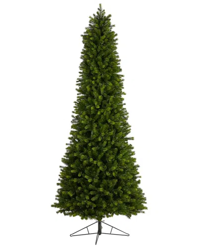 Nearly Natural 9.5ft. Slim Colorado Mountain Spruce Artificial Christmas Tree In Green