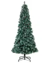 Nearly Natural 9ft. Frosted Tip British Columbia Mountain Pine Artificial  Christmas Tree In Green