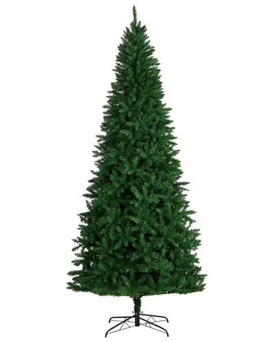 NEARLY NATURAL NEARLY NATURAL 9FT. GREEN VALLEY FIR ARTIFICIAL CHRISTMAS TREE