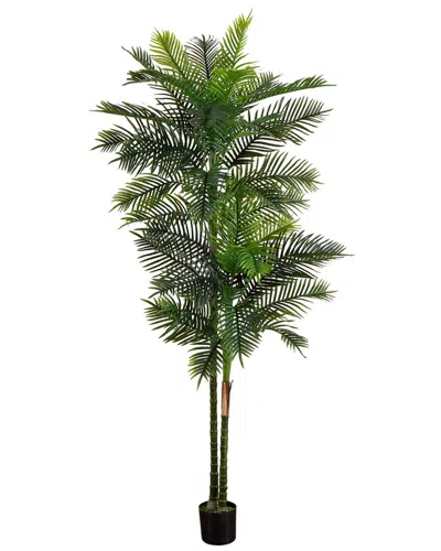 Nearly Natural 9ft. Uv Resistant Artificial Double Robellini Palm